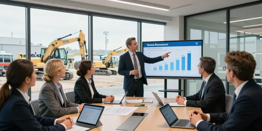 Von Verkauf zu Vermietung: Wie Baumaschinen-Hersteller mit neue Geschäftsmodelle Baumaschinen und Schwerlastfahrzeuge SAP ihre Margenkrise überwinden